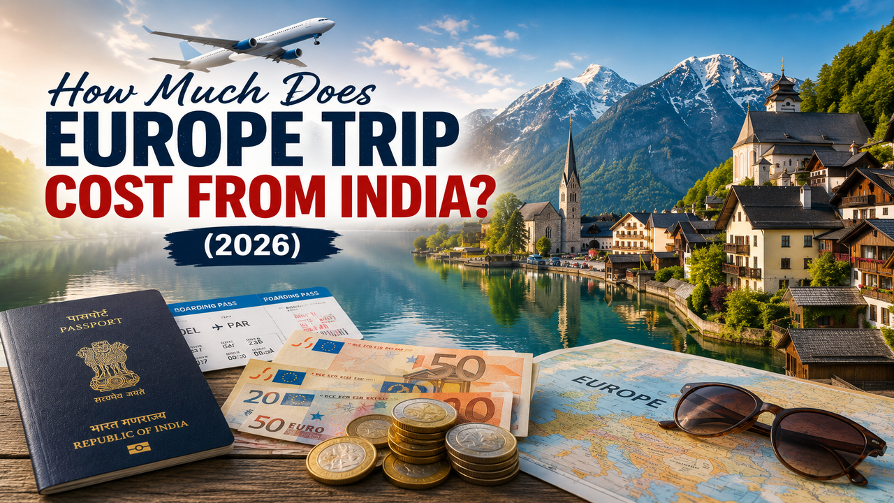 How Much Does Europe Trip Cost from India? (2026 Complete Budget Guide)
