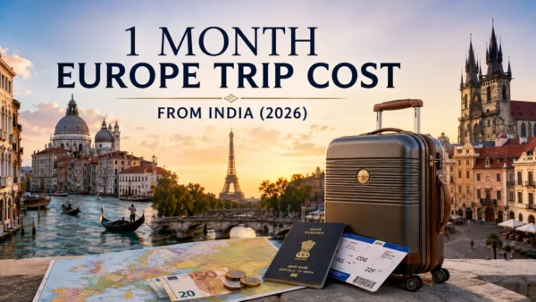 1 Month Europe Trip Cost from India (2026)